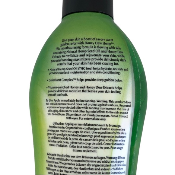 🆕 Supre Tan HONEY DEW HEMP Dark Tanning Maximizer Indoor Tanning Bed Lotion - Picture 3 of 5